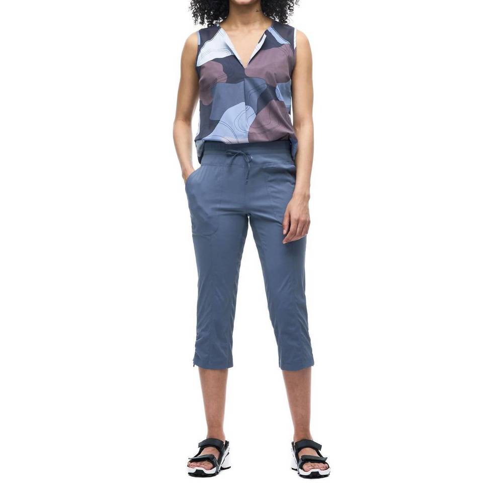 NEW INDYEVA nakato iv capri pant in blue